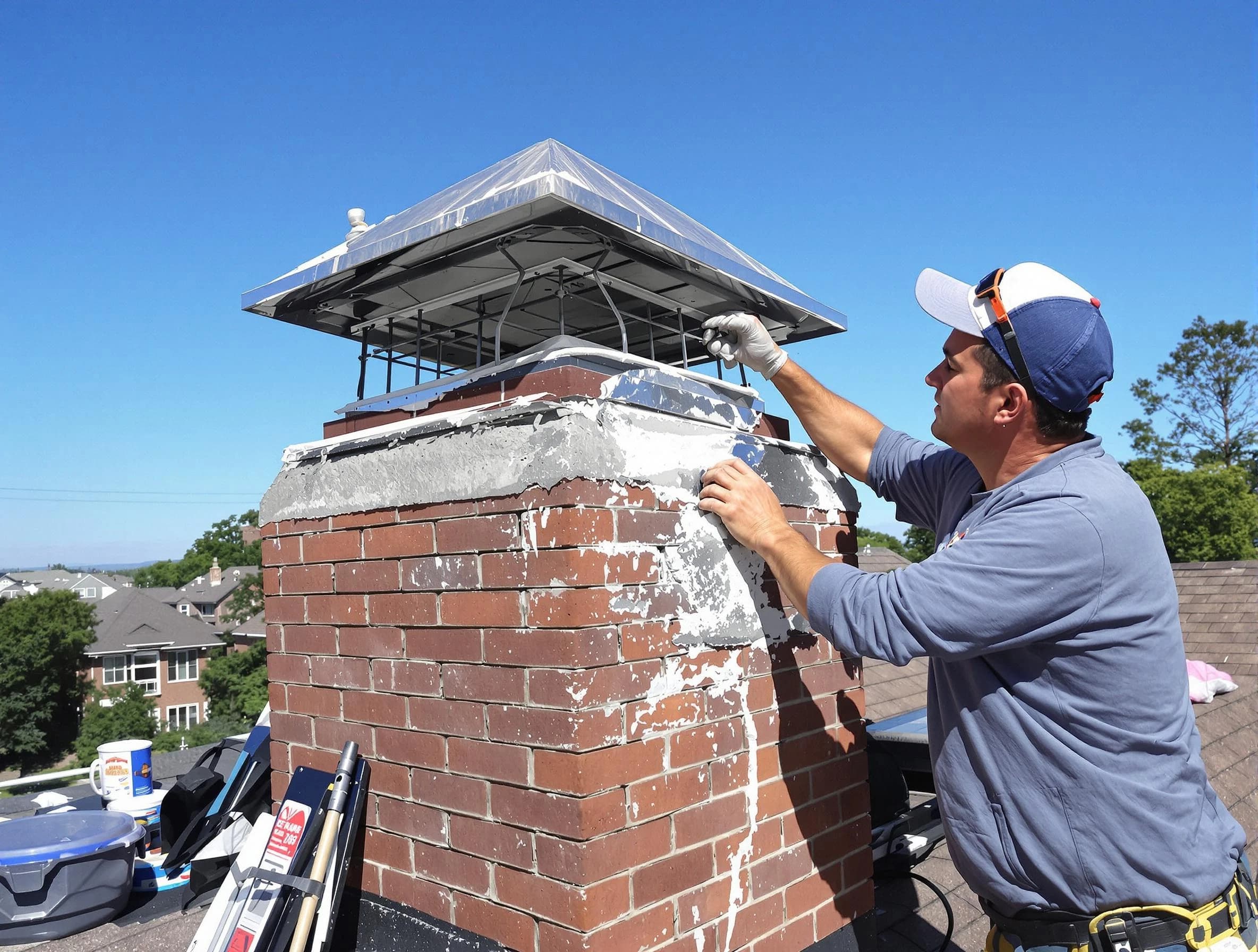Chimney Crown Services service in Todd Creek, CO